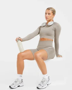 Empower Seamless Long Sleeve Crop Top