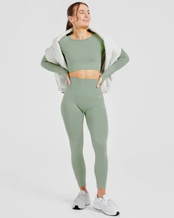 Empower Seamless Long Sleeve Crop Top