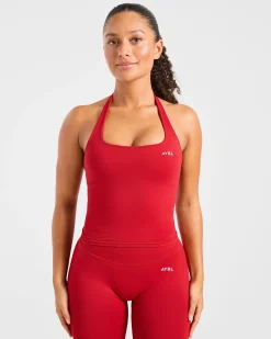 Enhance Seamless Halterneck Top