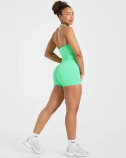Enhance Seamless Halterneck Top