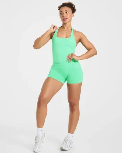 Enhance Seamless Halterneck Top
