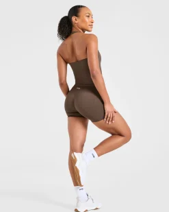 Enhance Seamless Halterneck Top