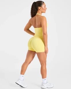 Enhance Seamless Halterneck Top