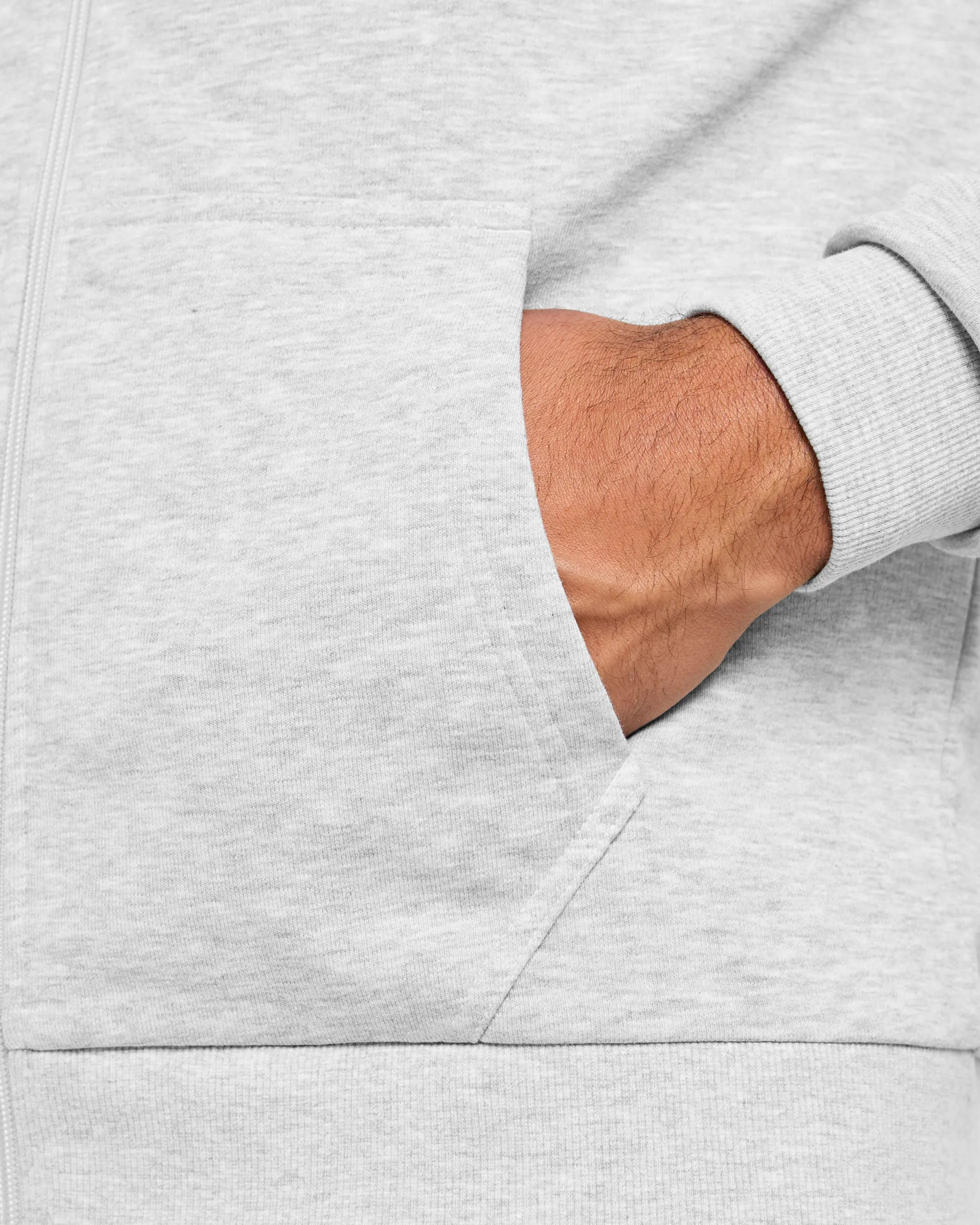 Essential Lightweight Zip Up Hoodie