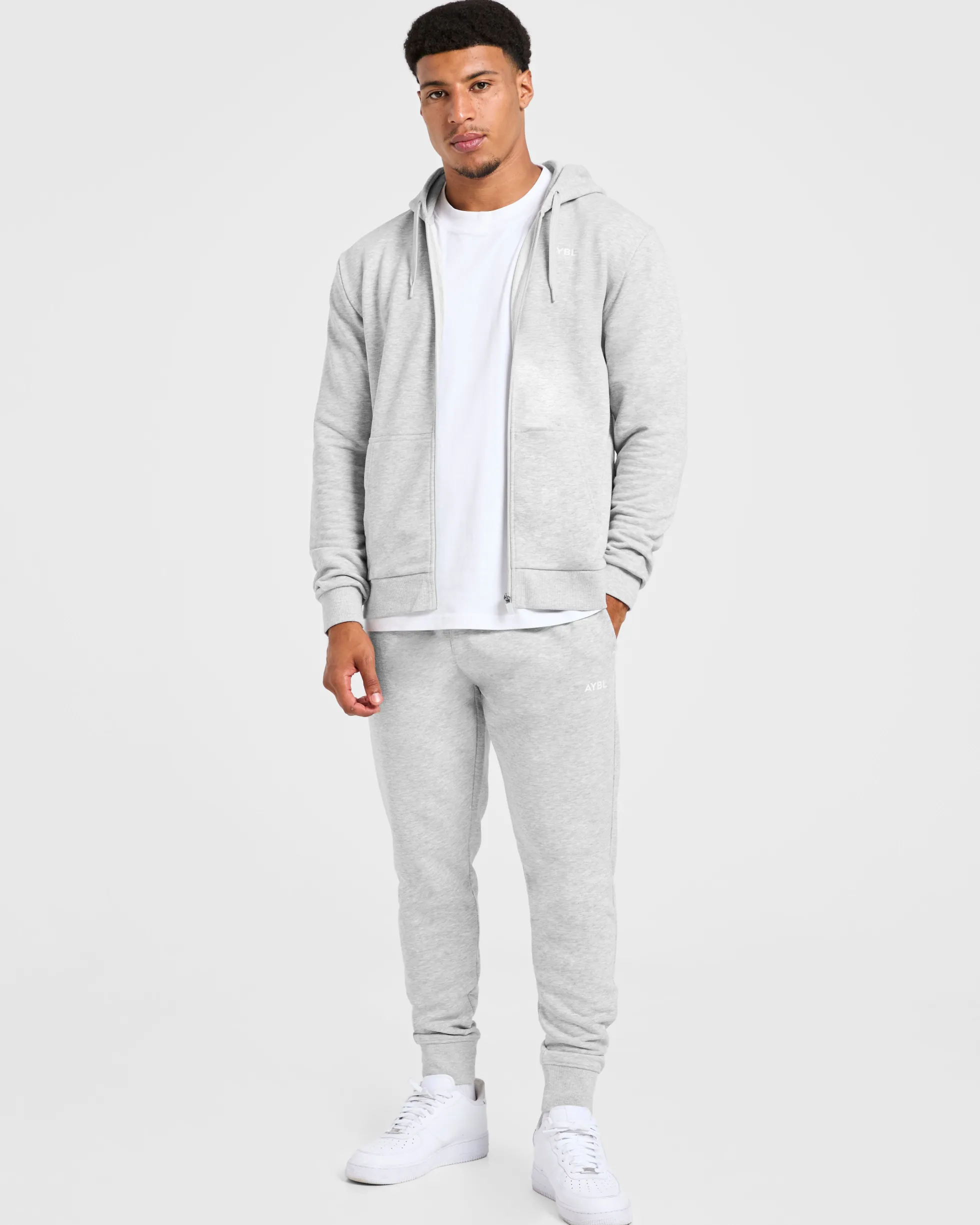 Essential Lightweight Zip Up Hoodie