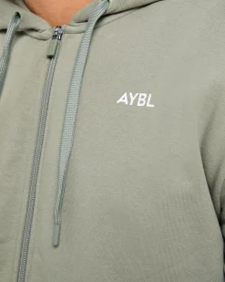 Essential Lightweight Zip Up Hoodie