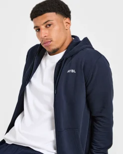 Essential Lightweight Zip Up Hoodie