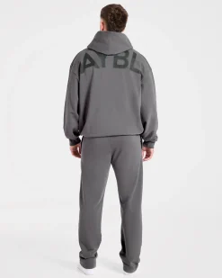 Essential Oversized Graphic Hoodie