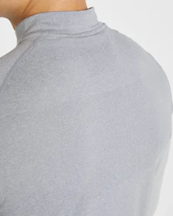 Essential Seamless 1/4 Zip Pullover