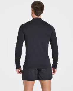 Essential Seamless 1/4 Zip Pullover