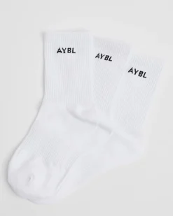 Everyday Crew Socks (3 Pack)
