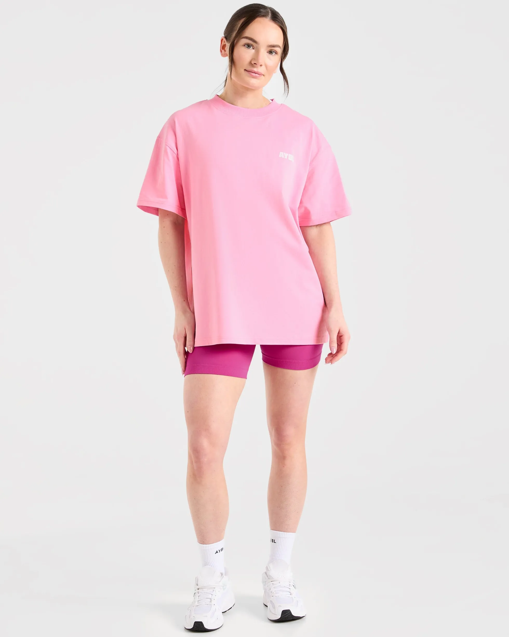 Focused Wavy Oversized T Shirt
