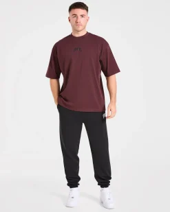 Heavy Lifting Gothic Oversized T Shirt