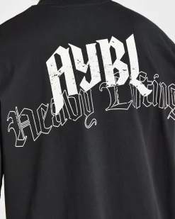 Heavy Lifting Gothic Oversized T Shirt