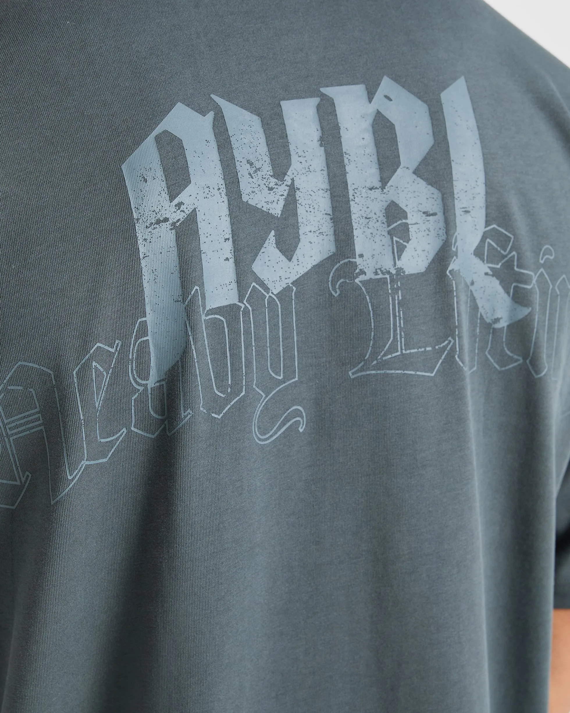 Heavy Lifting Gothic Oversized T Shirt