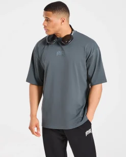 Heavy Lifting Gothic Oversized T Shirt