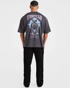 Hunt Your Goals Oversized T Shirt