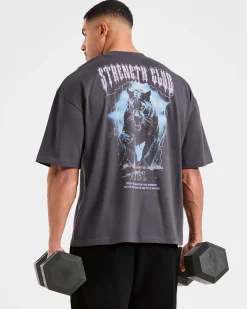 Hunt Your Goals Oversized T Shirt