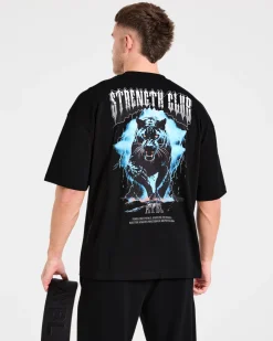 Hunt Your Goals Oversized T Shirt