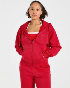 Lifestyle Oversized Zip Up Hoodie