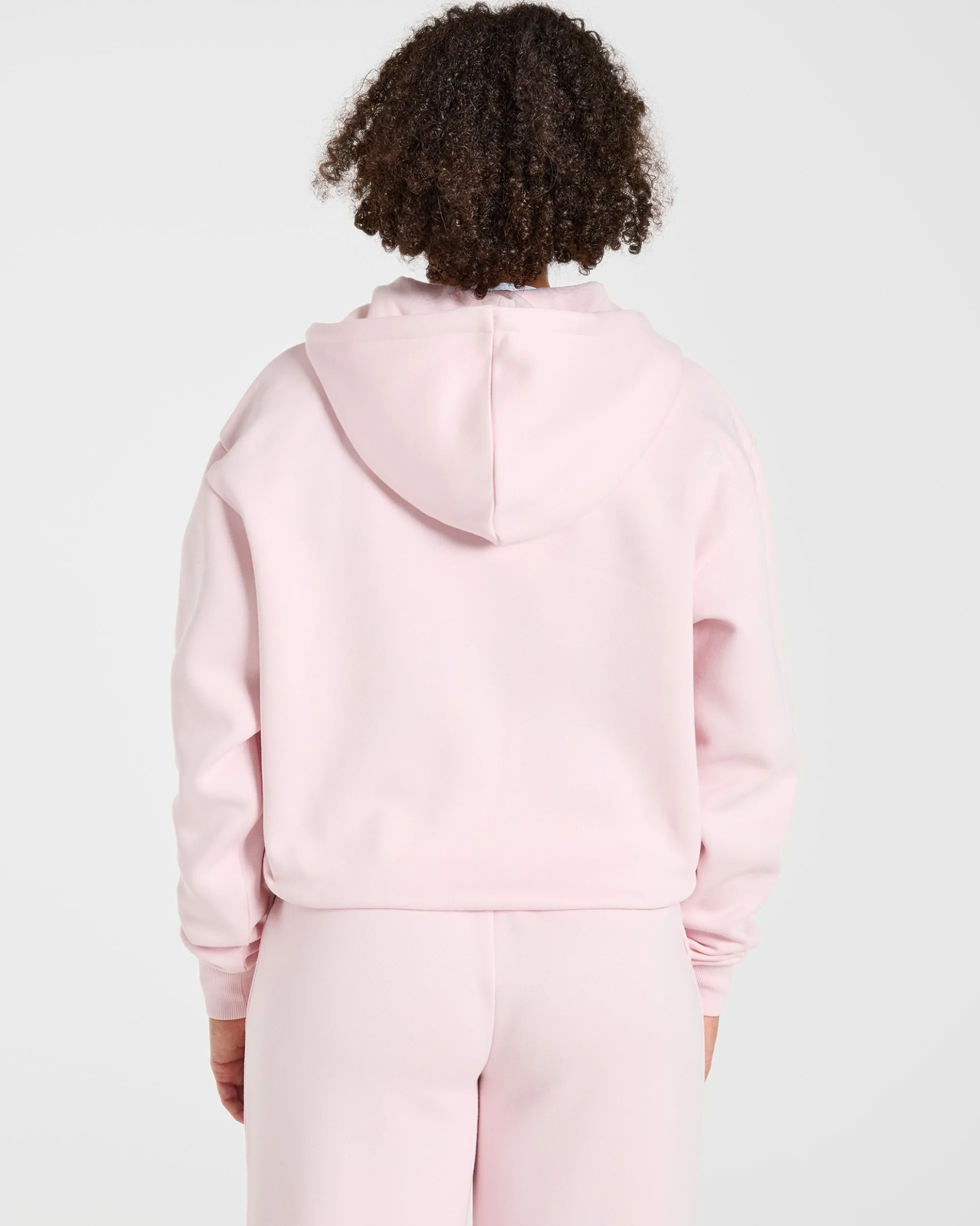 Lifestyle Oversized Zip Up Hoodie