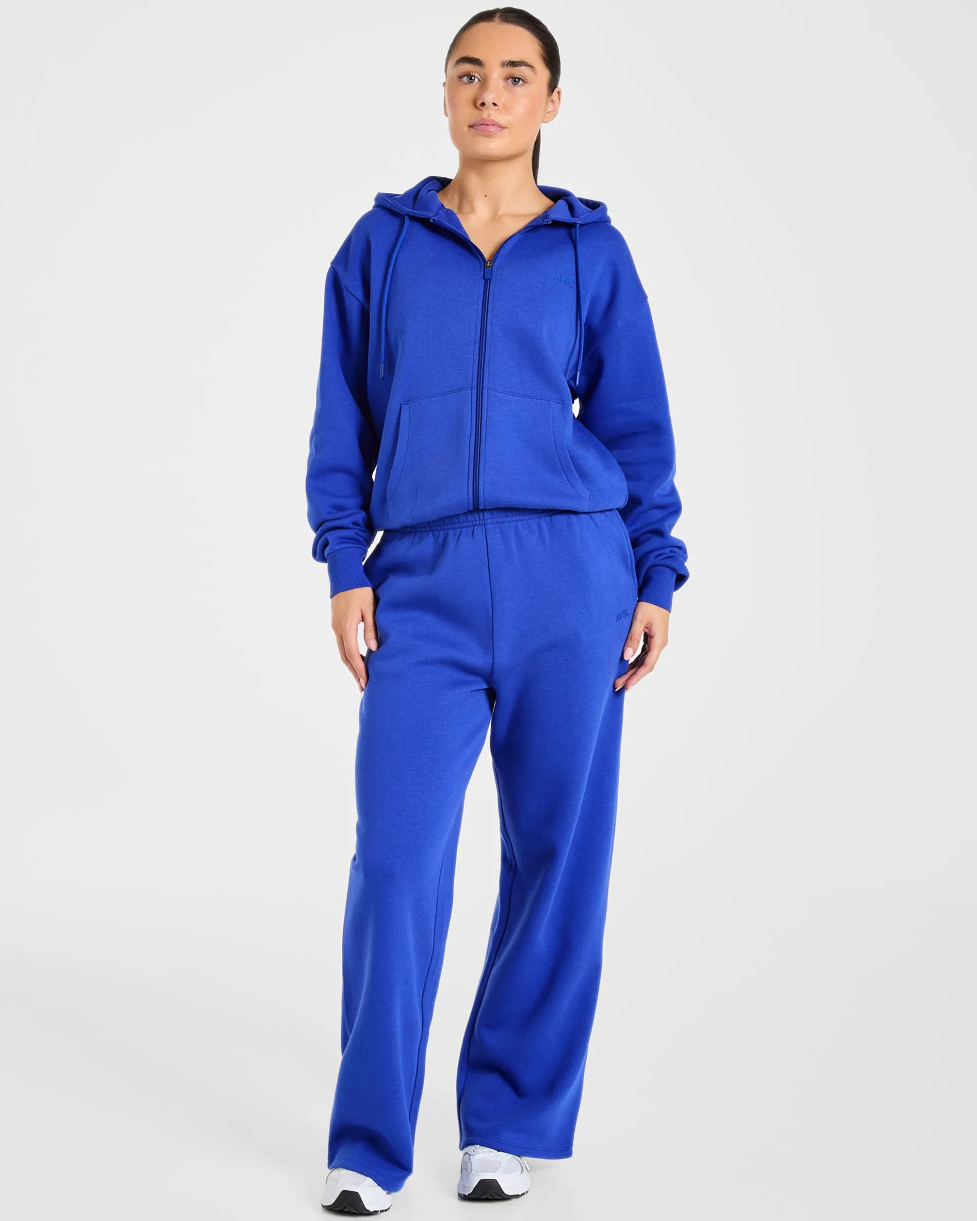 Lifestyle Oversized Zip Up Hoodie