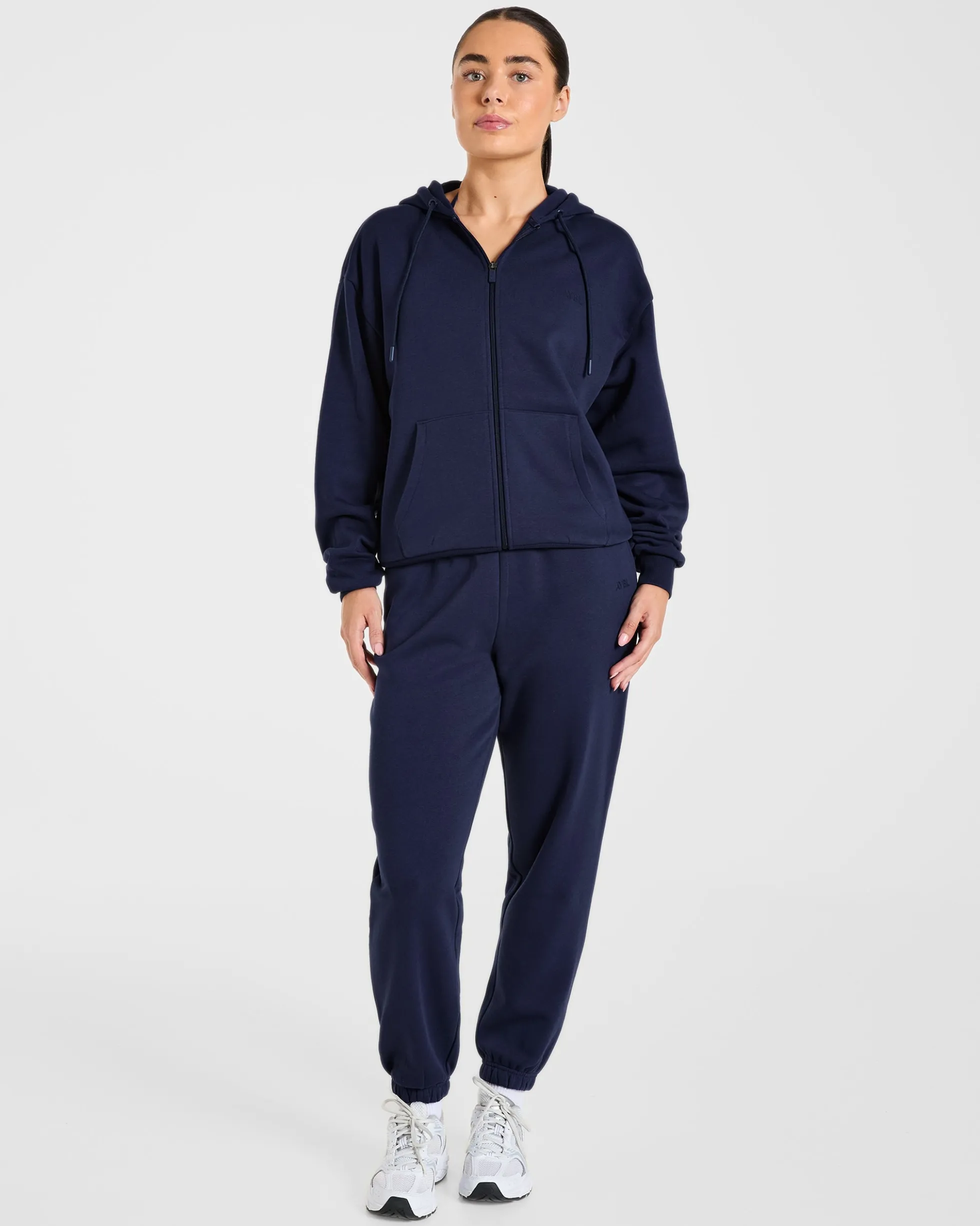 Lifestyle Oversized Zip Up Hoodie