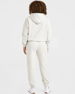 Lifestyle Oversized Zip Up Hoodie