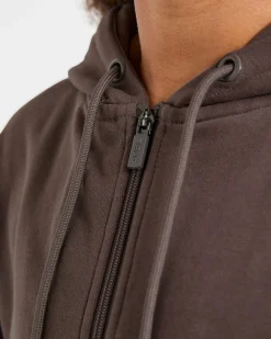 Lifestyle Oversized Zip Up Hoodie
