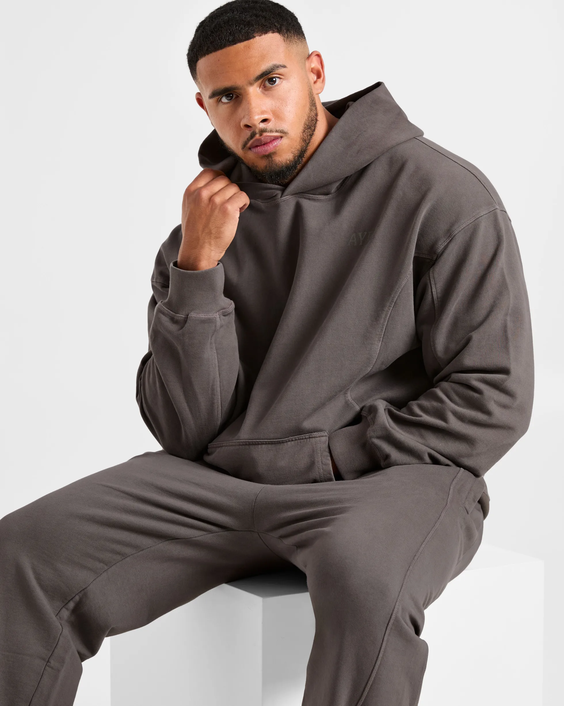 Lift Club Distressed Hoodie
