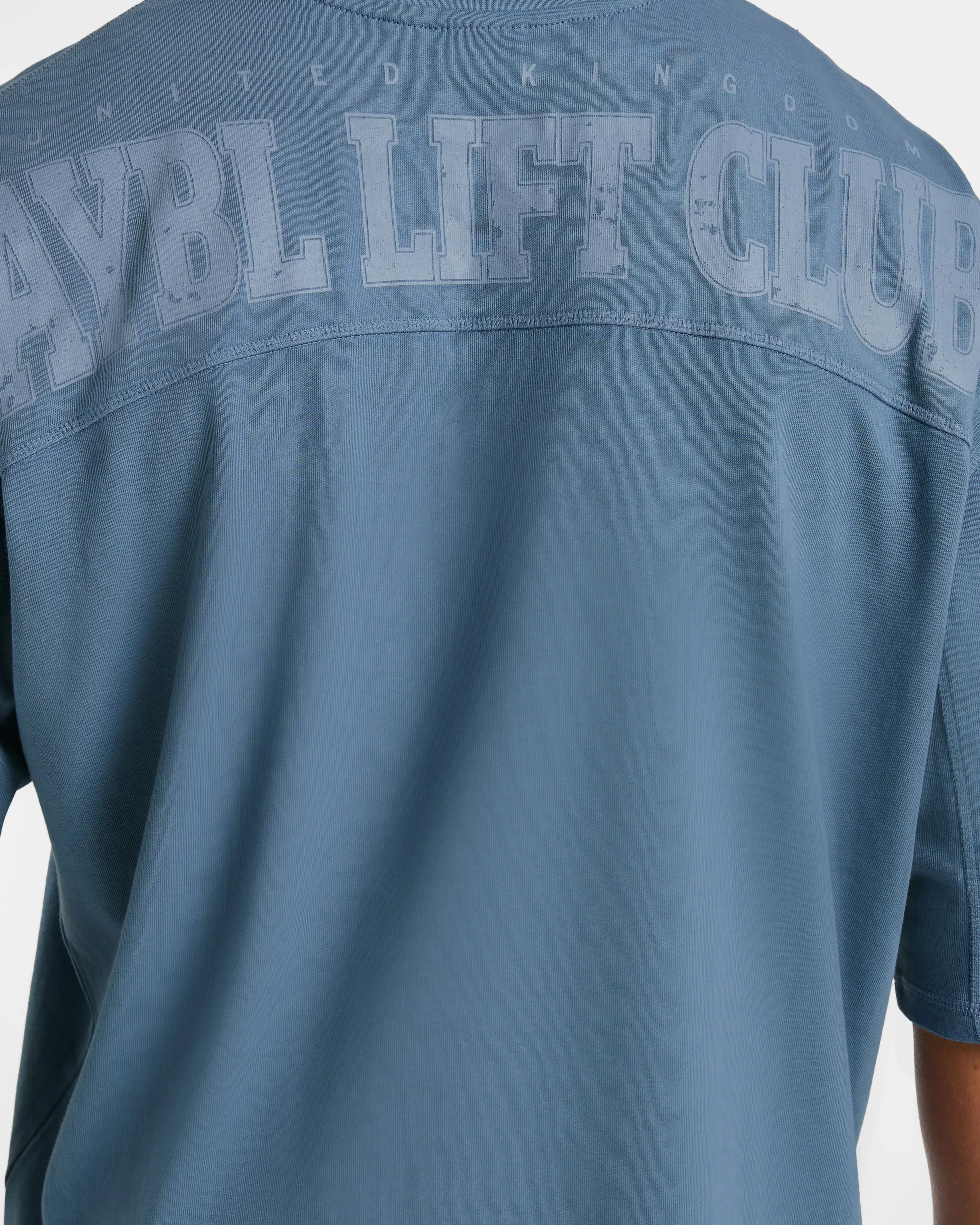 Lift Club Distressed Oversized T Shirt