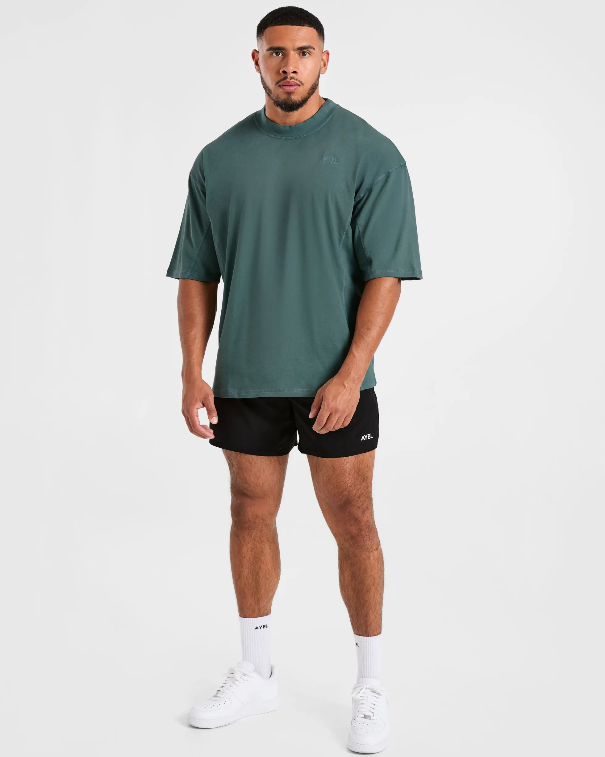 Lift Club Distressed Oversized T Shirt
