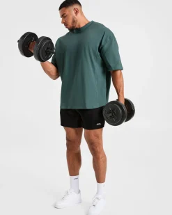 Lift Club Distressed Oversized T Shirt