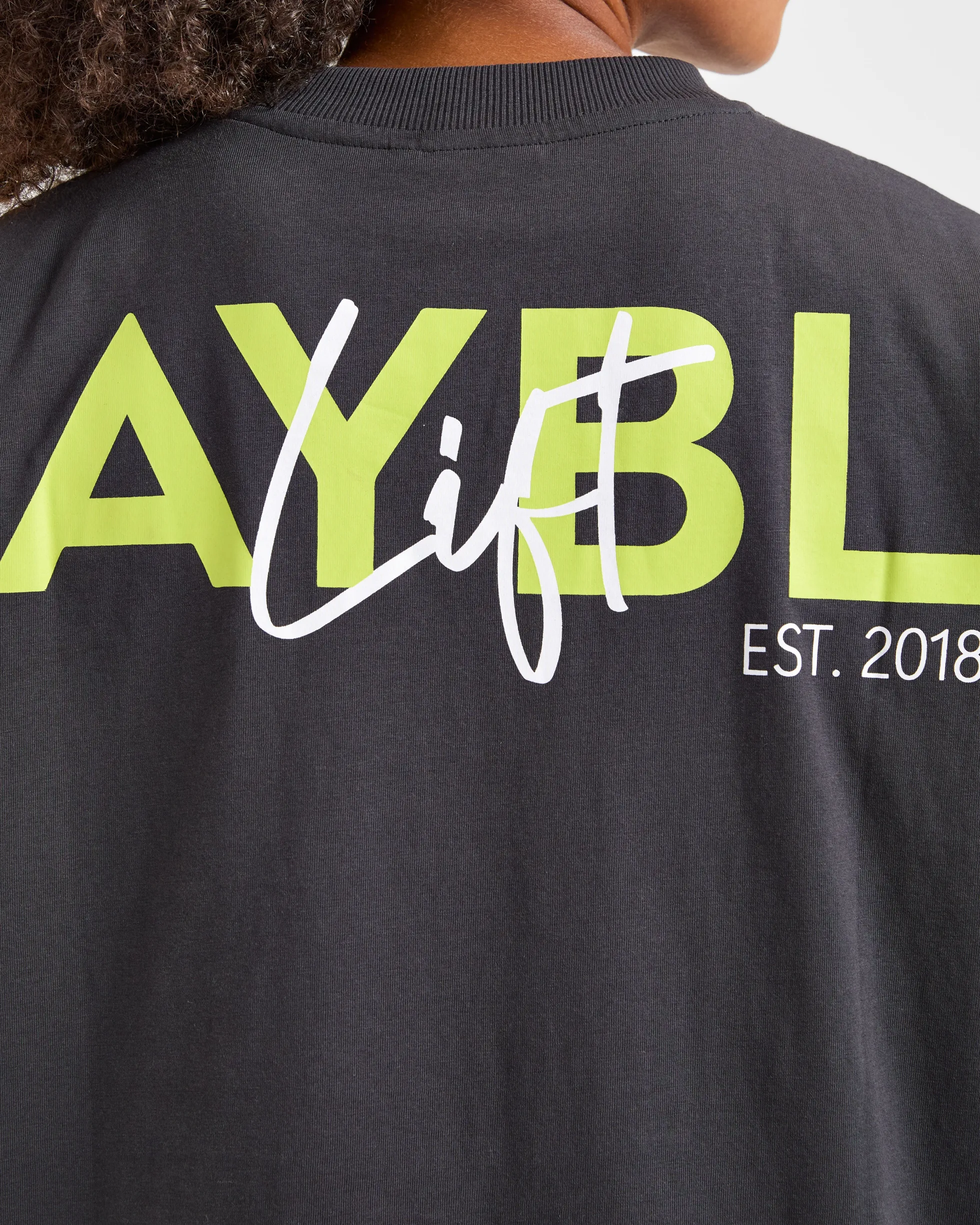 Lift Graphic Oversized T Shirt