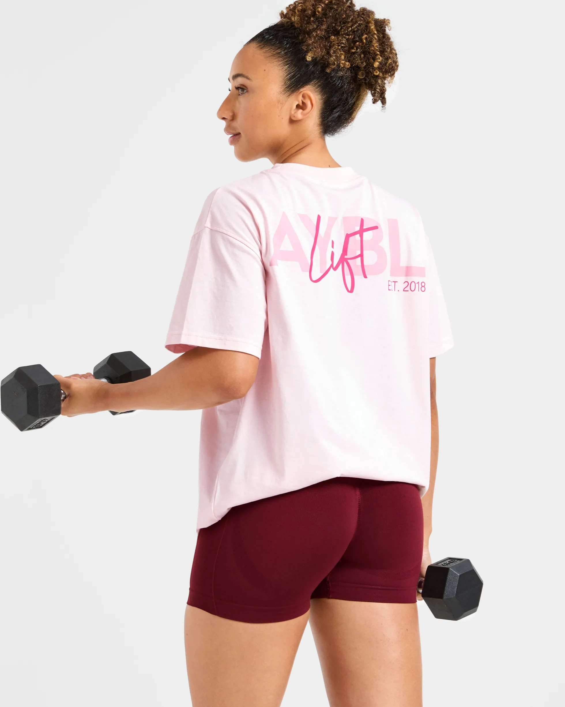 Lift Graphic Oversized T Shirt