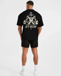 Lift Heavy Oversized T Shirt