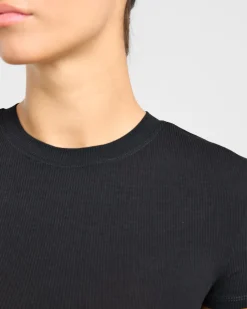 Lounge Ribbed T Shirt