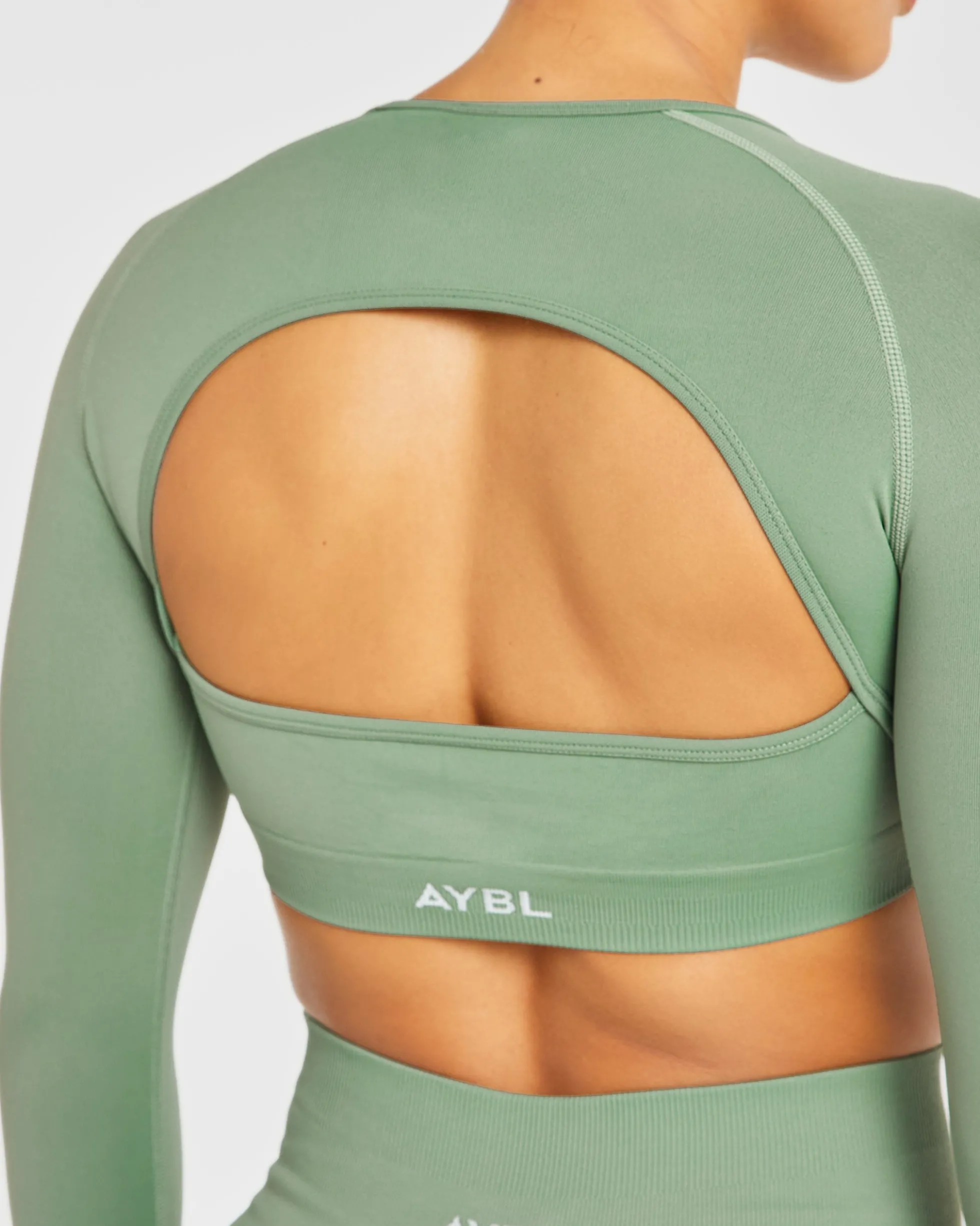 Power Seamless Long Sleeve Crop Top