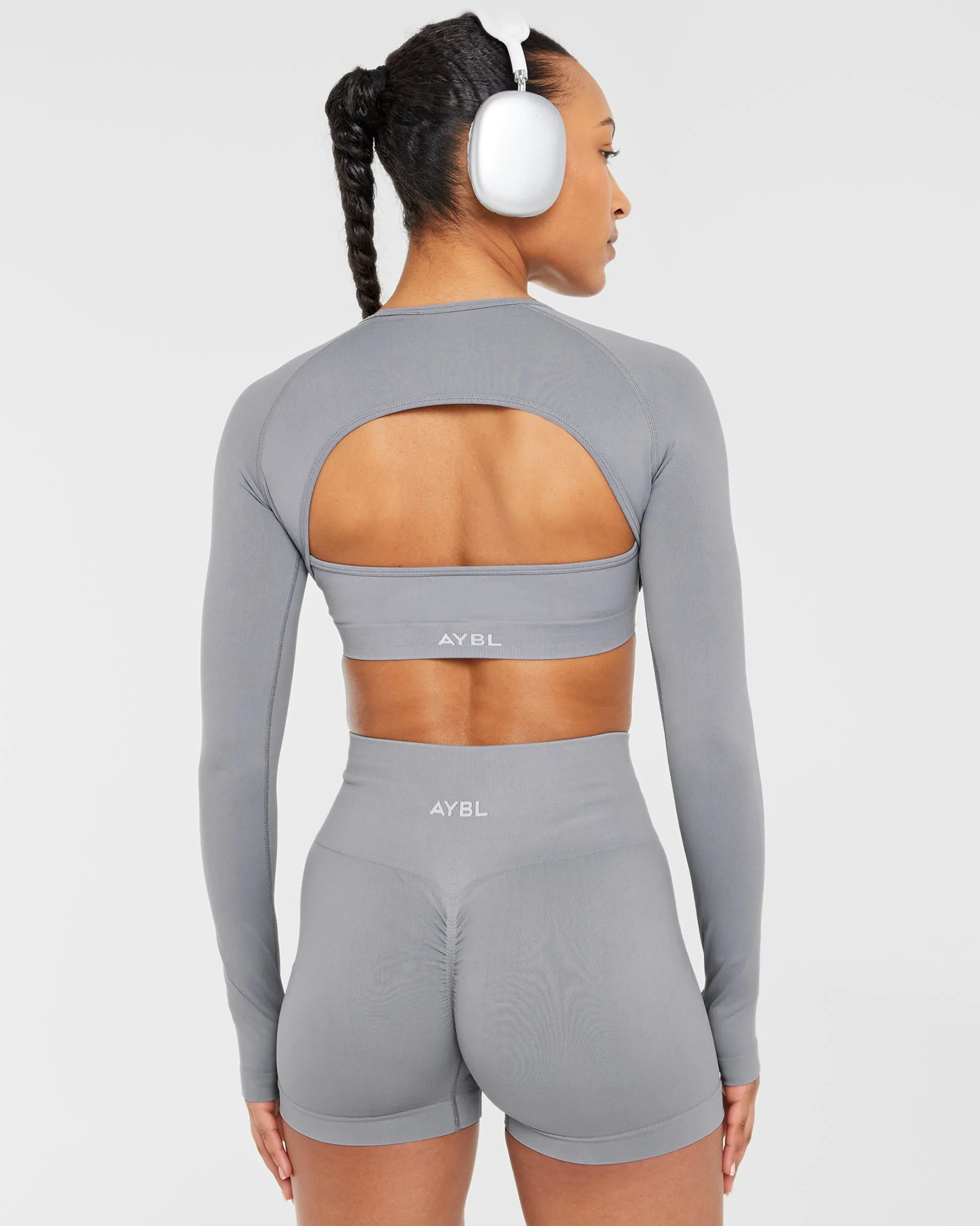 Power Seamless Long Sleeve Crop Top
