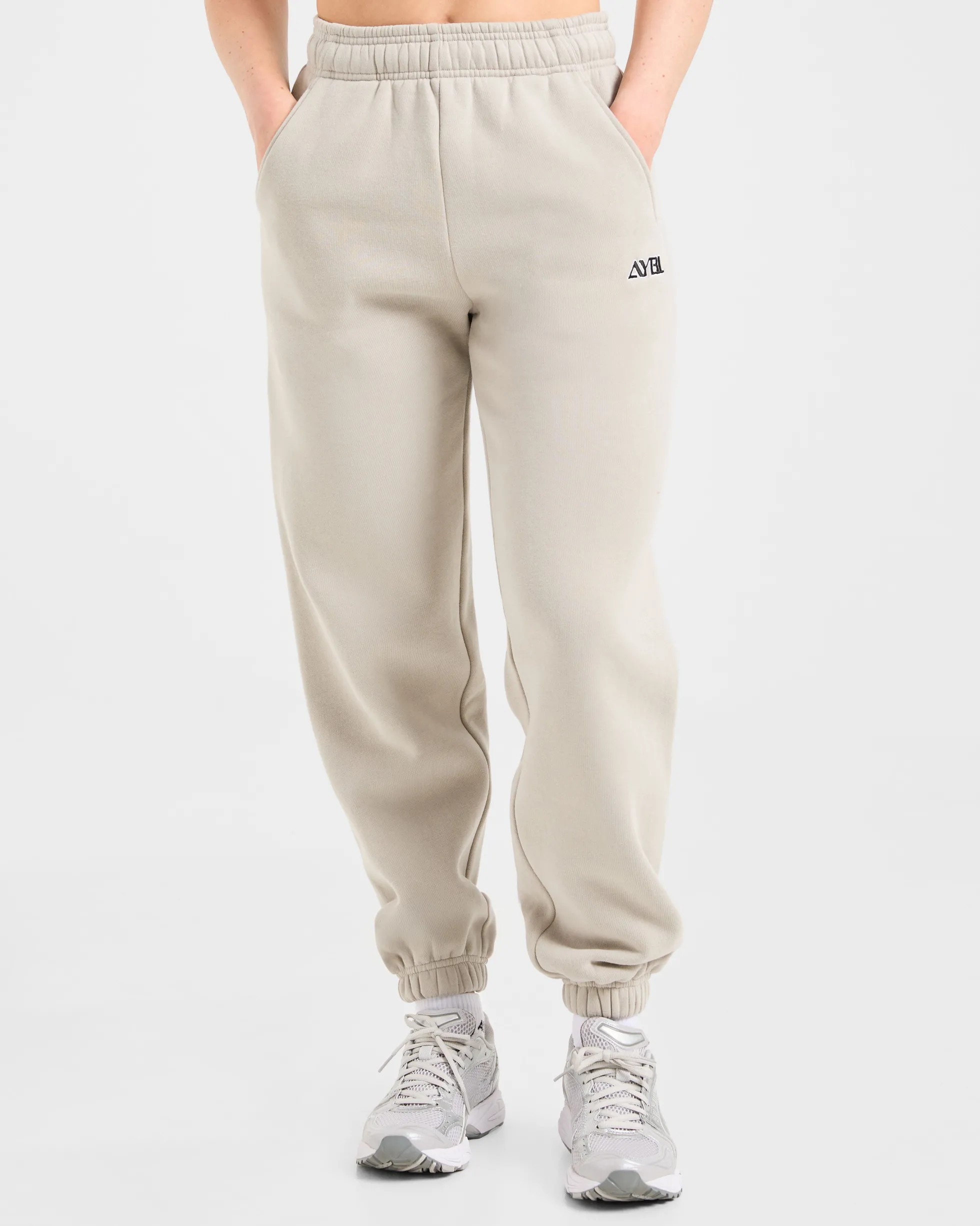 Retro Embroidered Oversized Joggers