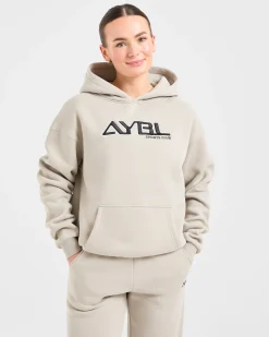Retro Embroidered Oversized Hoodie