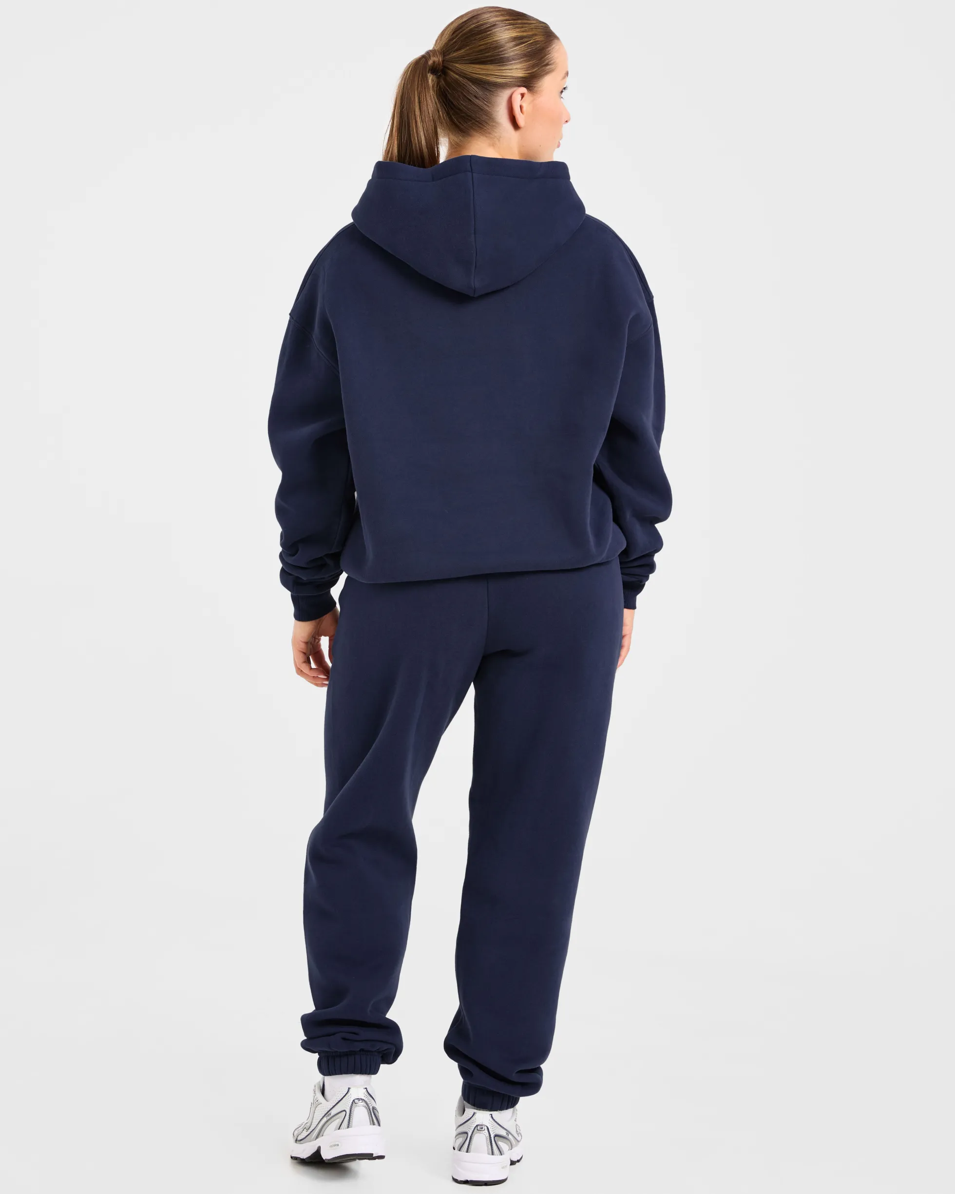 Retro Embroidered Oversized Joggers