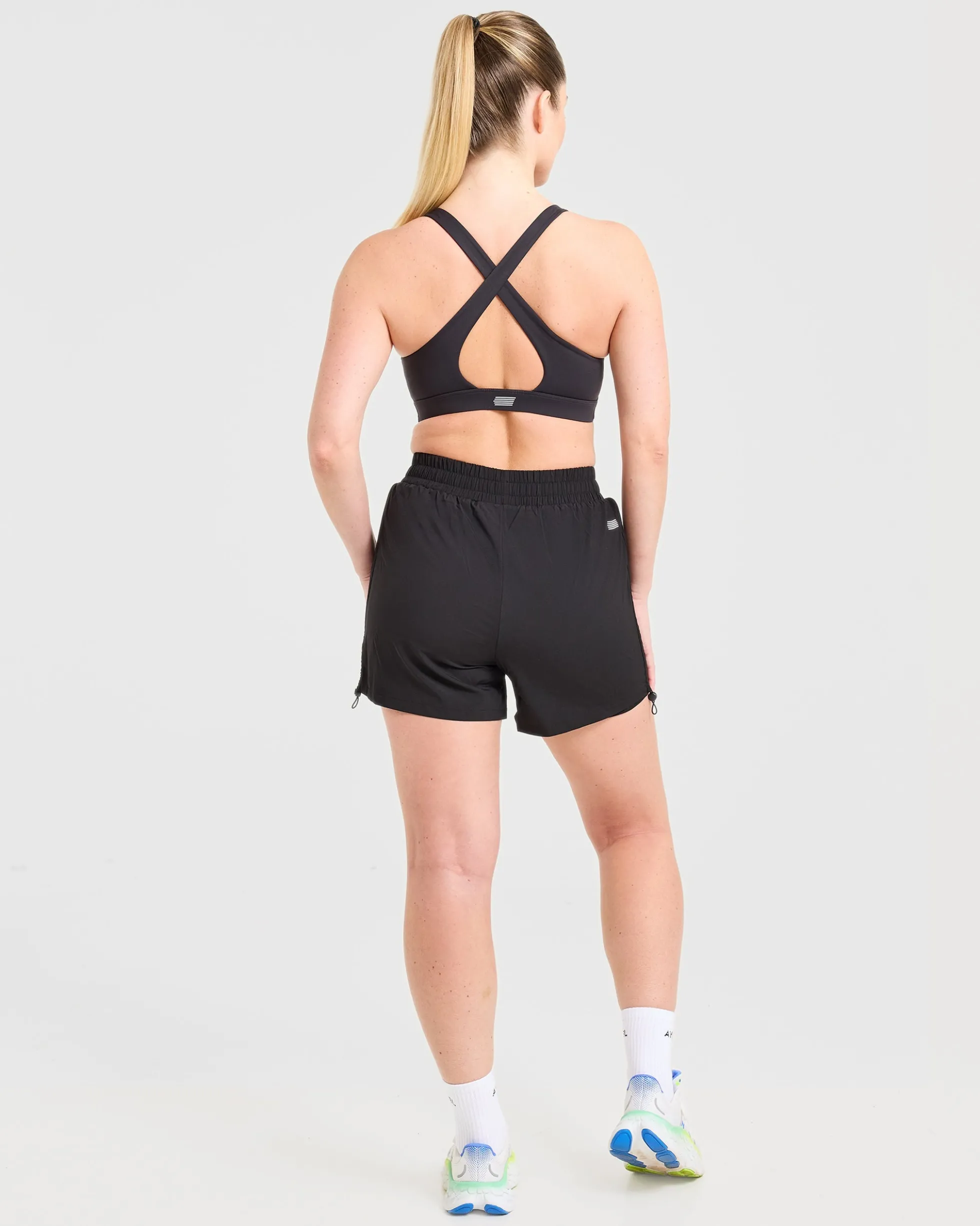 Run Ruched Shorts