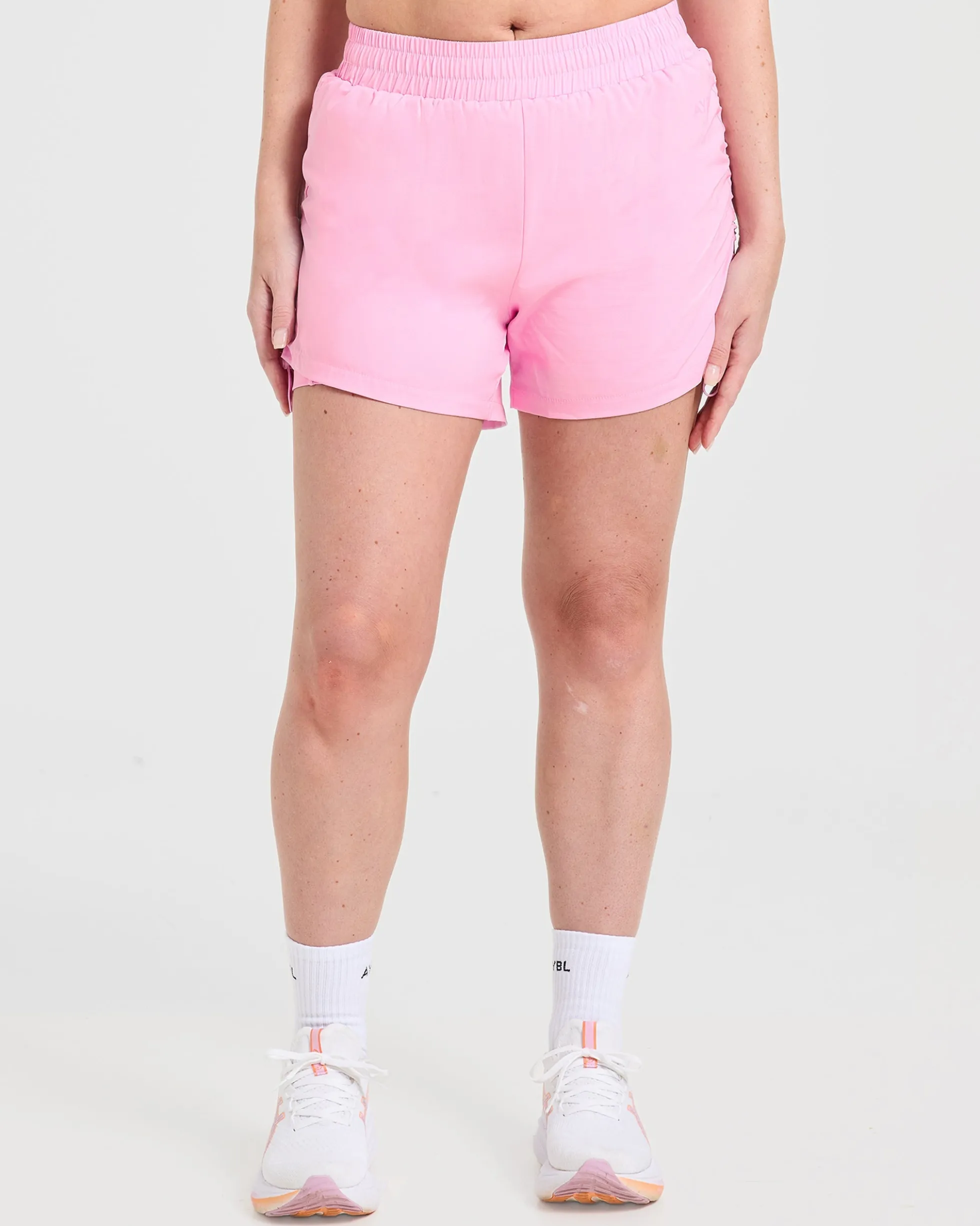Run Ruched Shorts