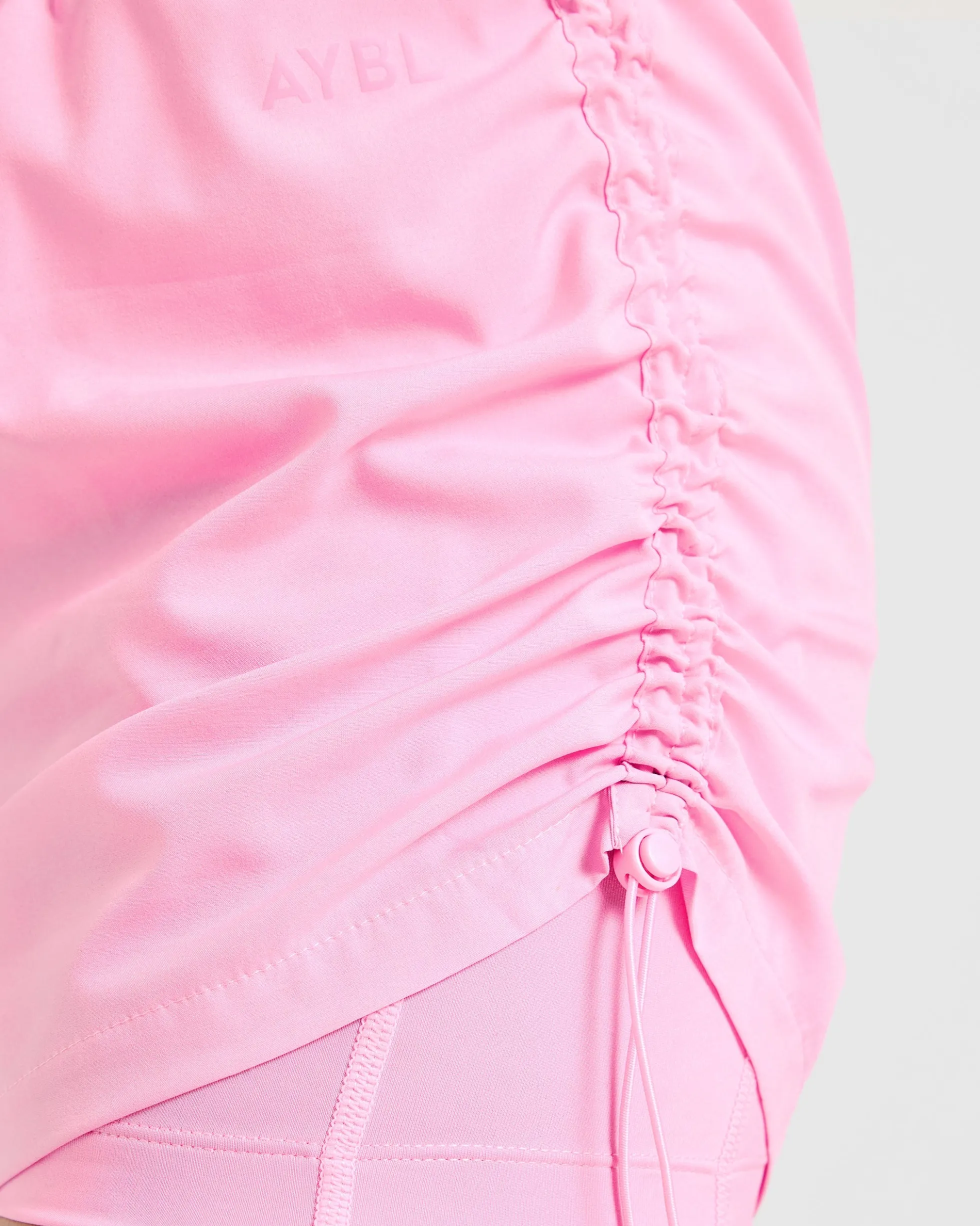 Run Ruched Shorts