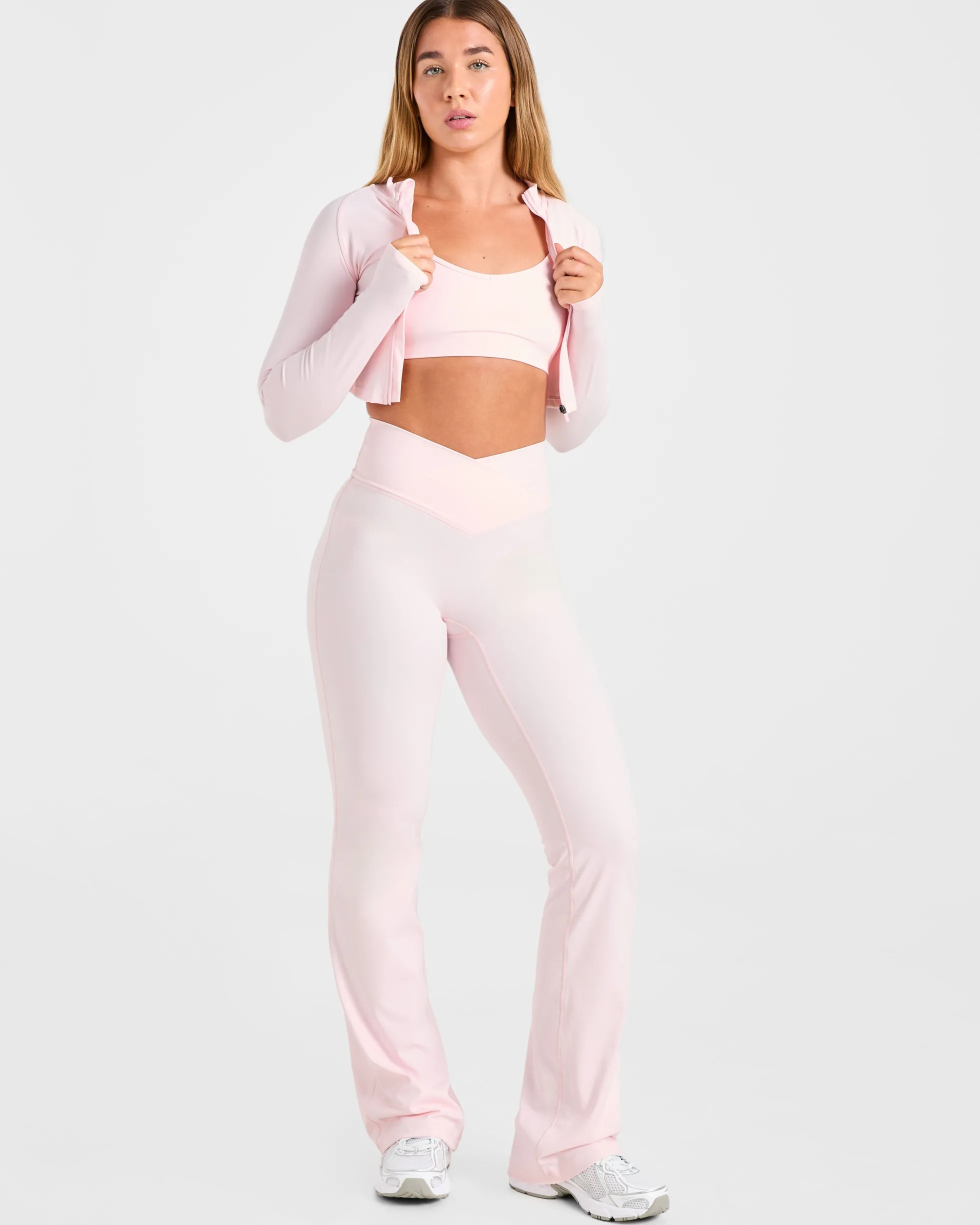 Sculpt Wrap Flared Leggings