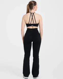 Sculpt Wrap Flared Leggings