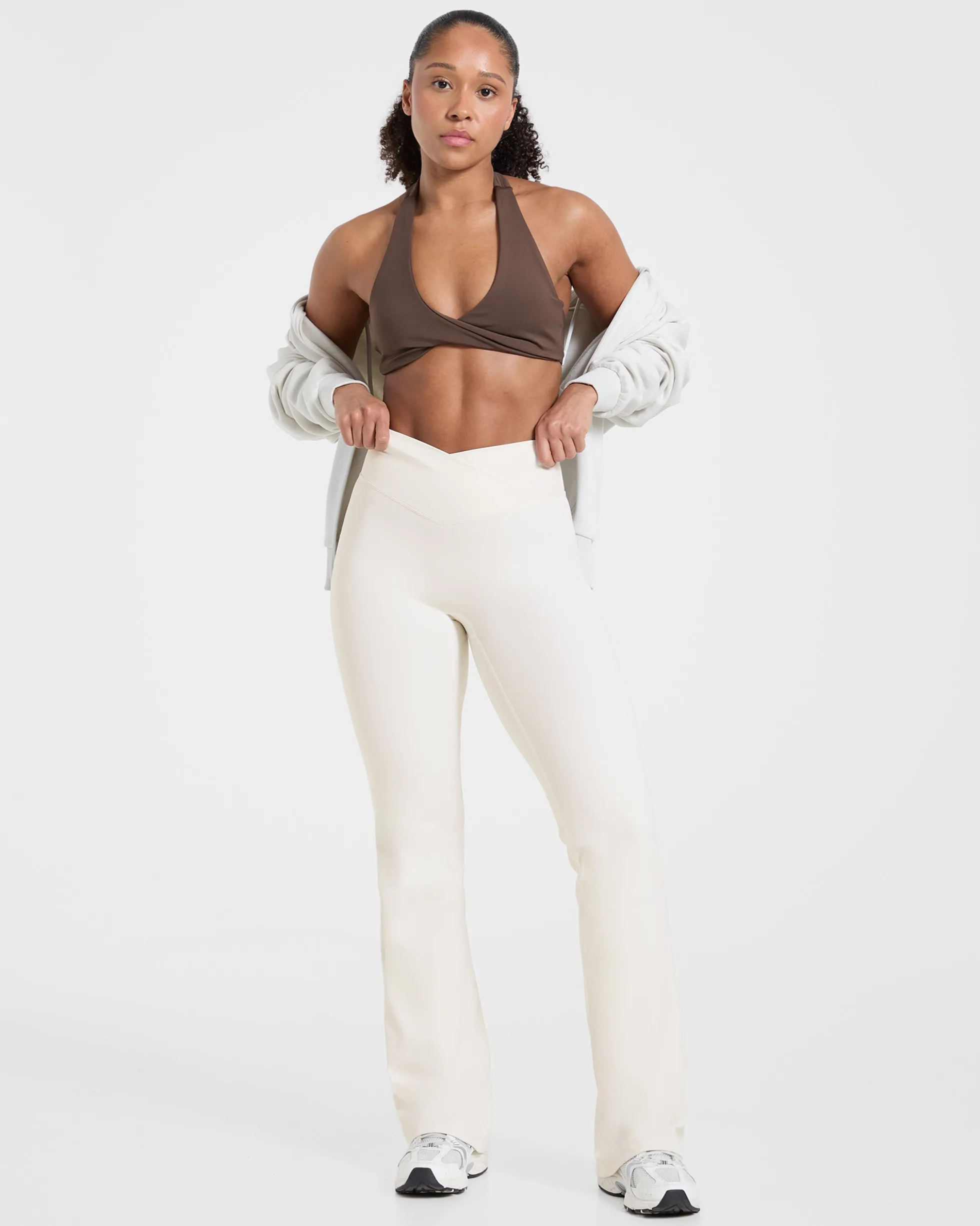 Sculpt Wrap Flared Leggings