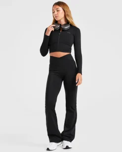 Sculpt Wrap Zip Up Jacket