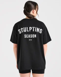 Sculpting Season Oversized T Shirt